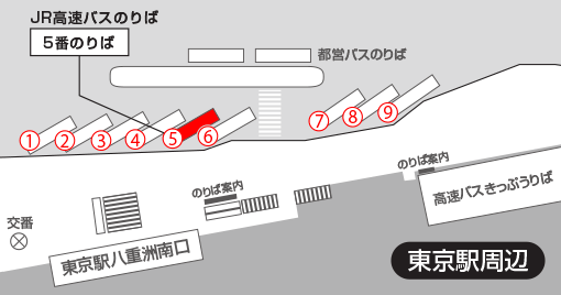 秋葉原 東京駅 東京ディズニーリゾート 新浦安線 高速バス 東京ベイシティ交通